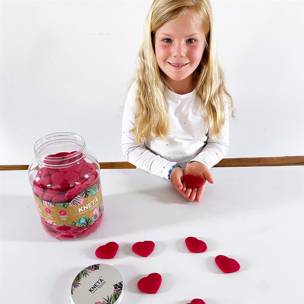 Speelklei - Hartvormig Roze, Kneta