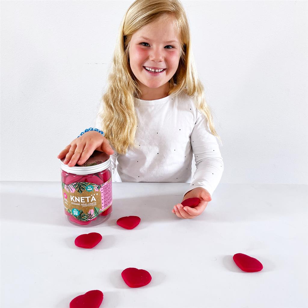Speelklei - Hartvormig Roze, Kneta