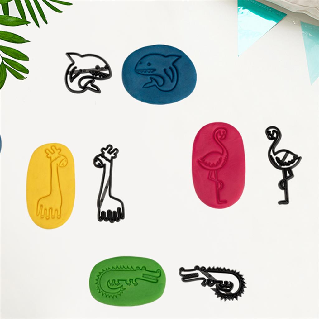 2D Stempelset - Zoo Crew, Kneta