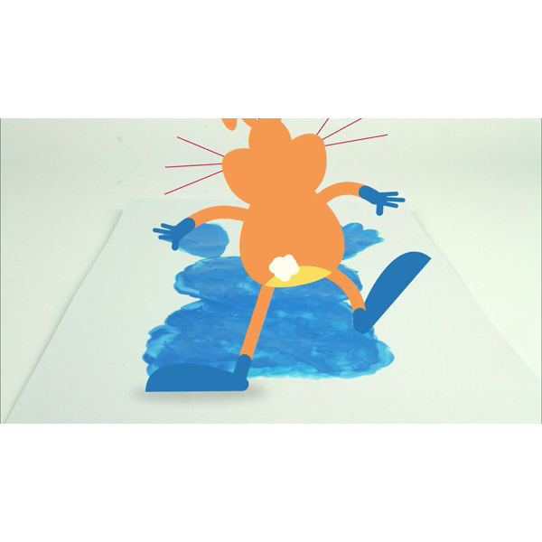 My first fingerpaint, SES