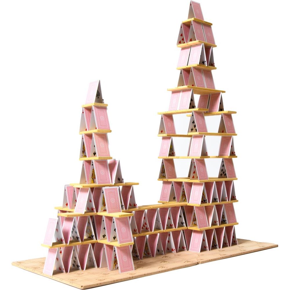 Kaartenhuis pakket Small, Cabutoys