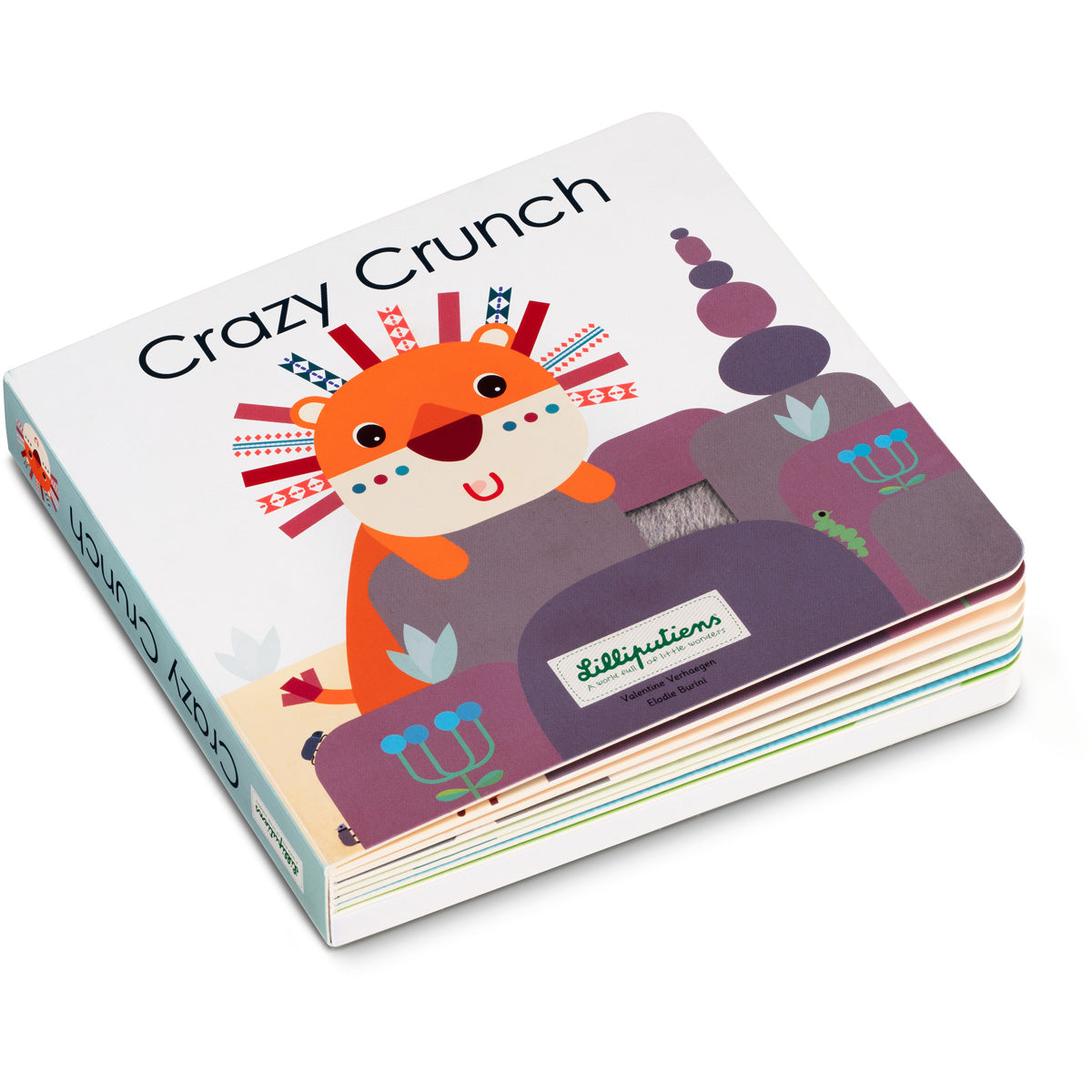 Voelboek Met Geluid - Crazy Crunch, Lilliputiens