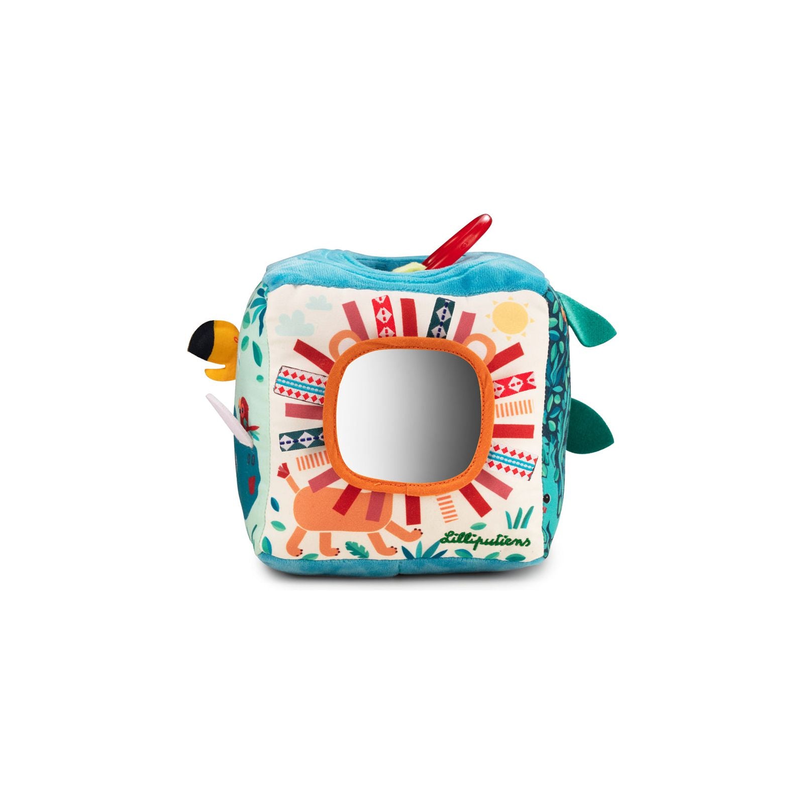 Activiteitenkubus Met Geluid Jungle, Lilliputiens
