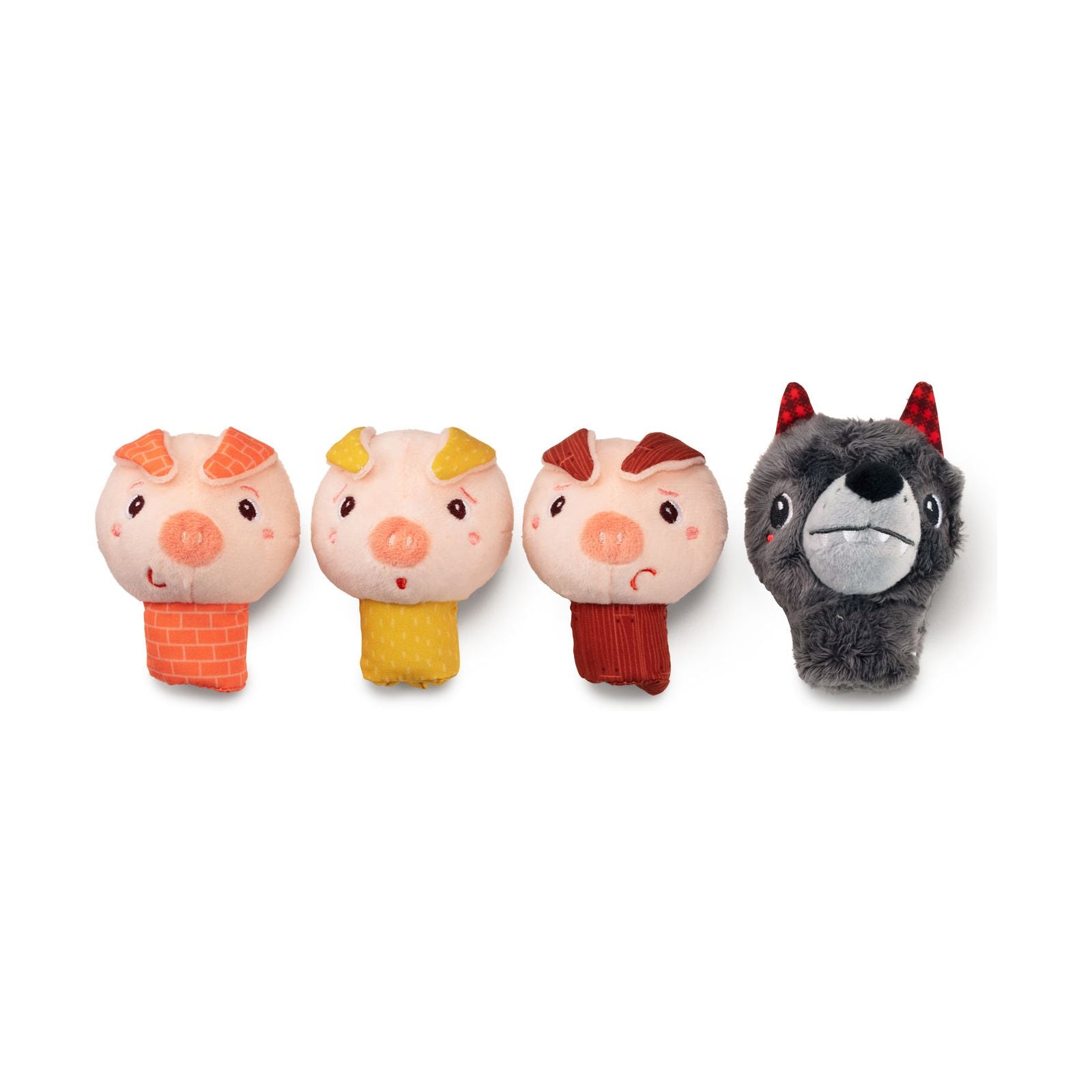Vingerpopjes De Wolf En De 3 Biggetjes, Lilliputiens