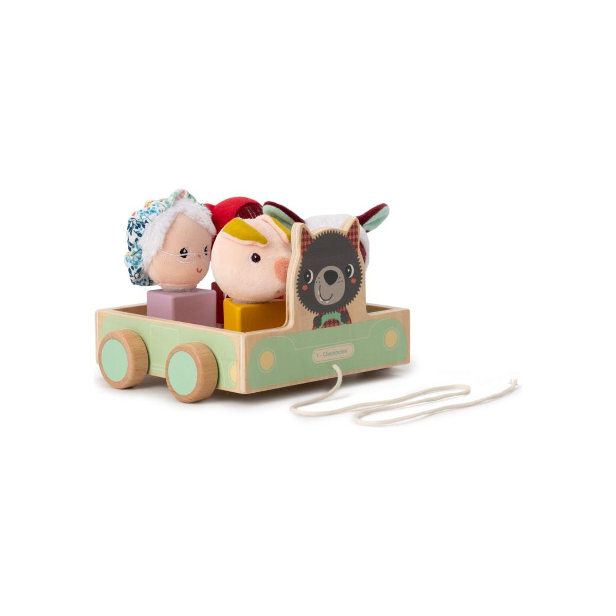 Louis Picnic Trekauto Met Vormpjes, Lilliputiens