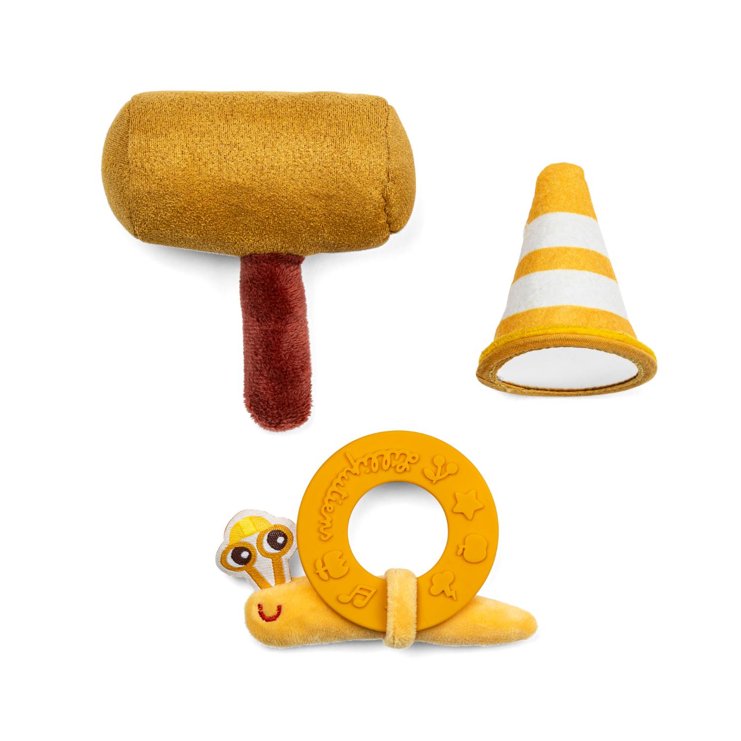 Activiteitenknuffel Jules Met Verrassingen, Lilliputiens