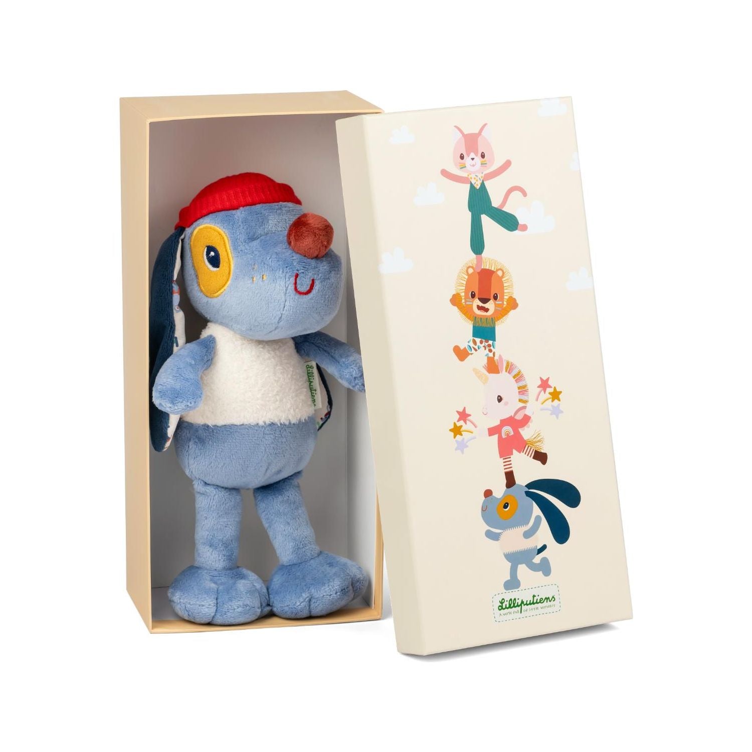 Knuffeldier In Geschenkdoos Jules, Lilliputiens