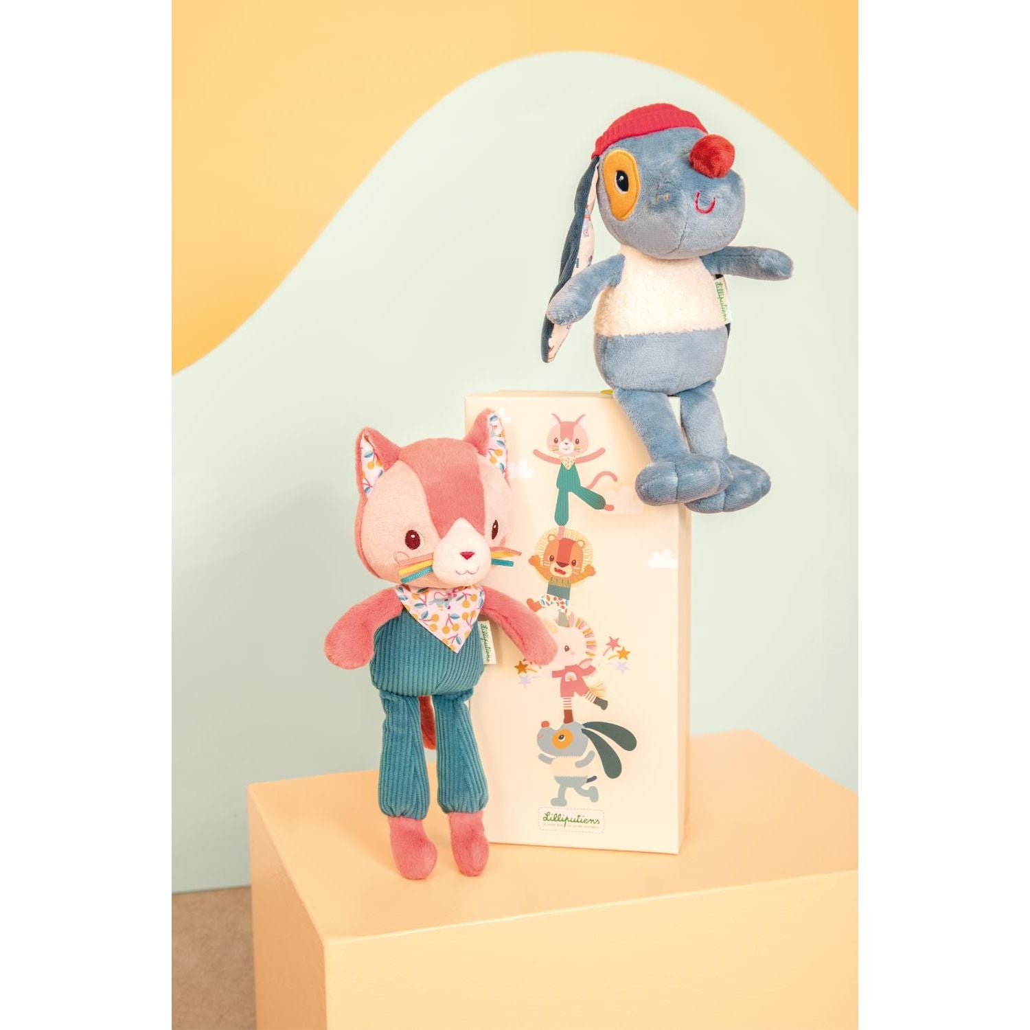 Knuffeldier In Geschenkdoos Jules, Lilliputiens