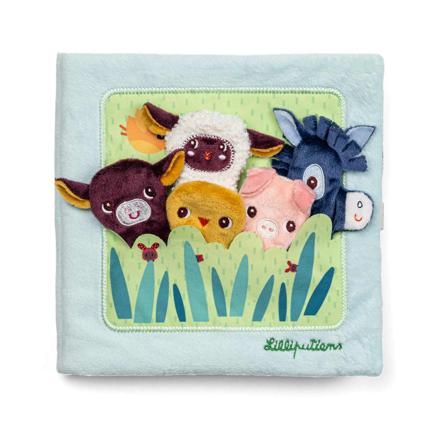 Stoffen Boek De Babydieren, Lilliputiens