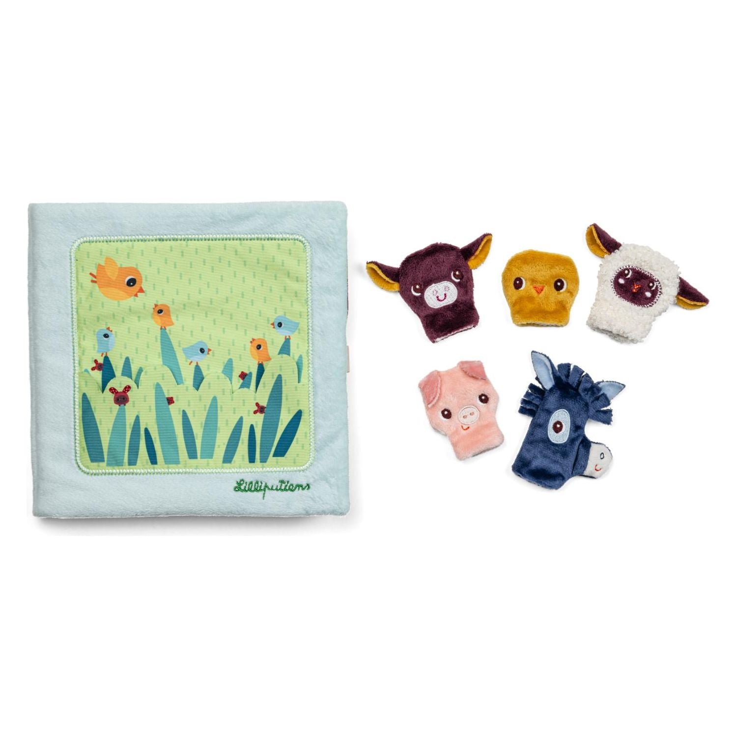 Stoffen Boek De Babydieren, Lilliputiens