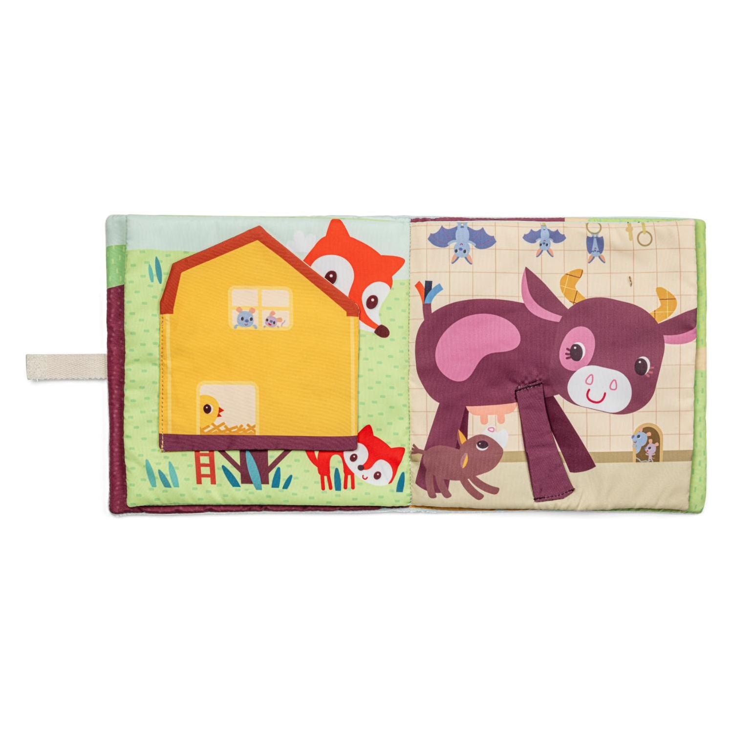Stoffen Boek De Babydieren, Lilliputiens