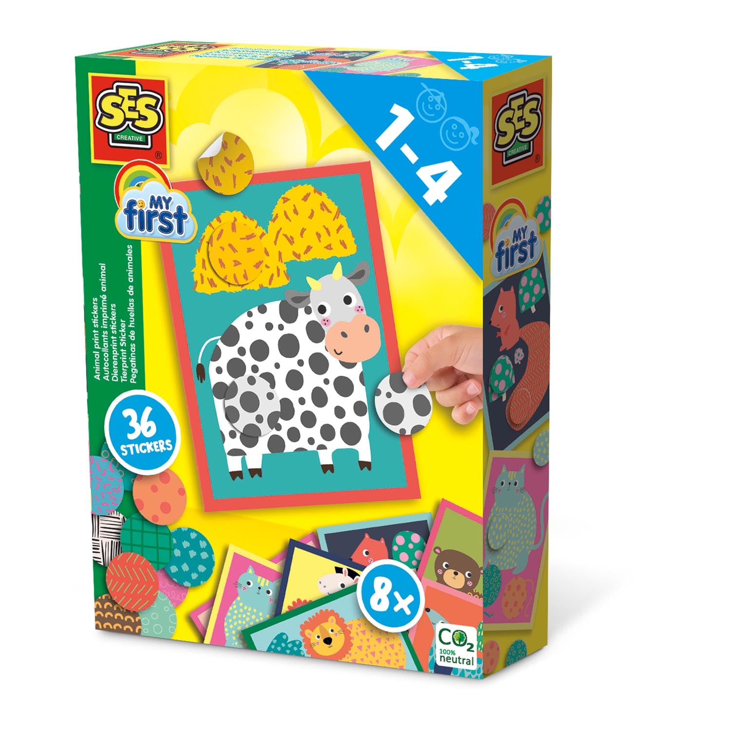 My first dierenprint stickers, SES