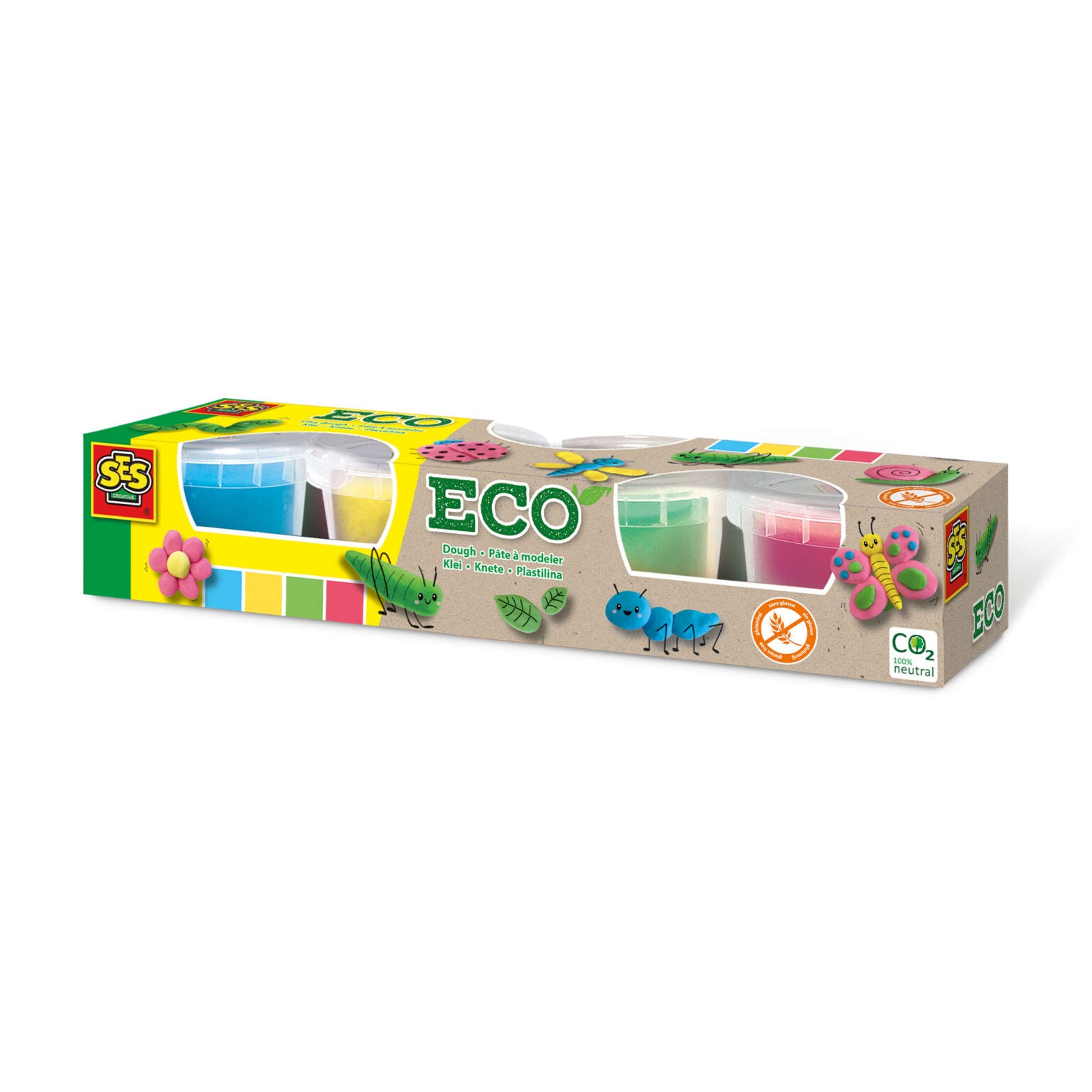 Eco speeldeeg 4 kleuren, SES