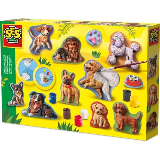 Gieten en schilderen honden, SES