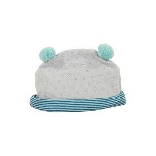 Blauw mutsje pop M en XL, Goetz