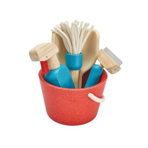 Houten schoonmaakset, Plan Toys