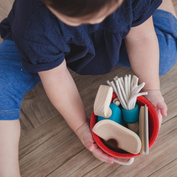 Houten schoonmaakset, Plan Toys