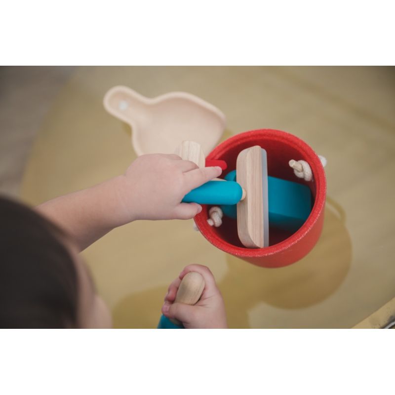 Houten schoonmaakset, Plan Toys