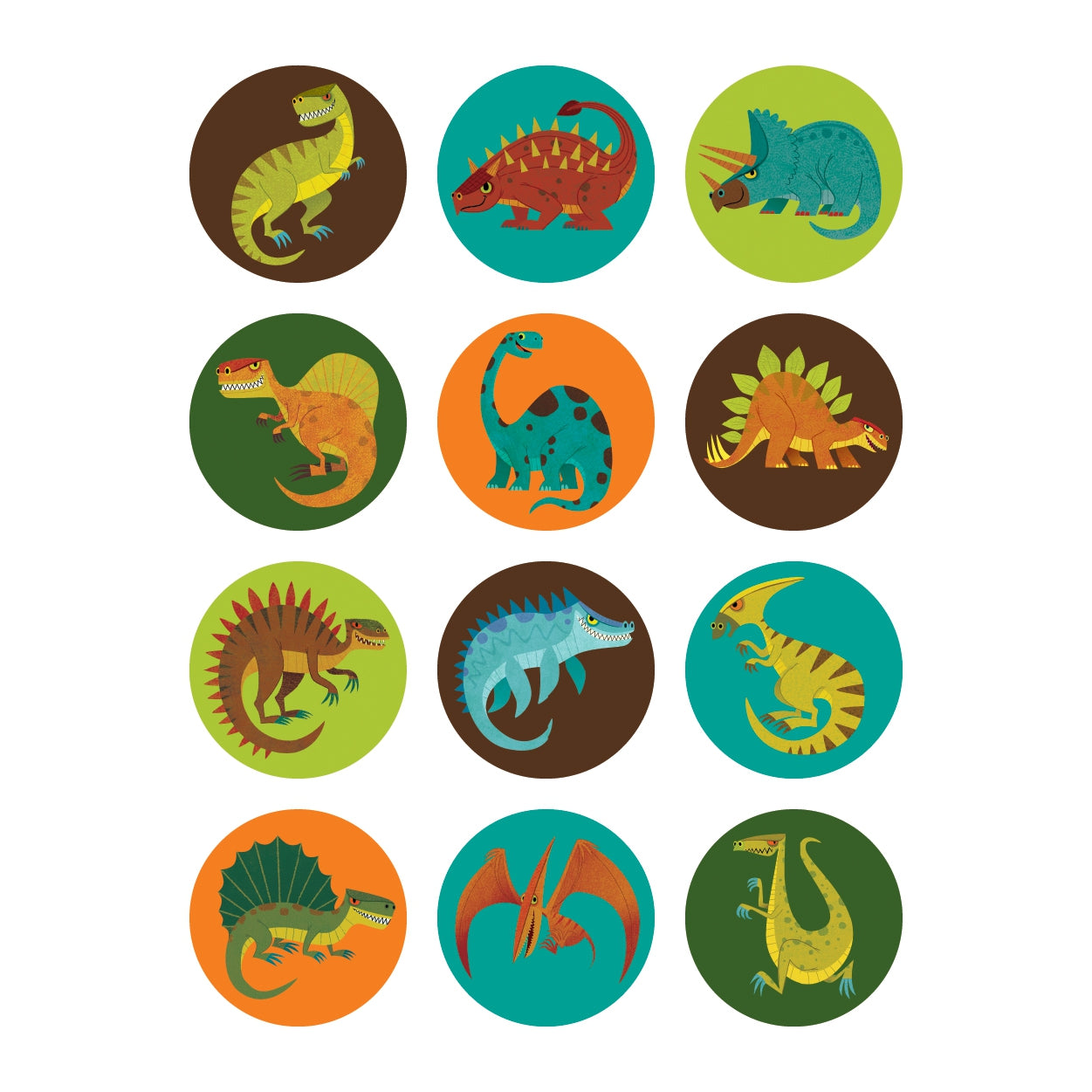 Mini memory Dino's, Mudpuppy