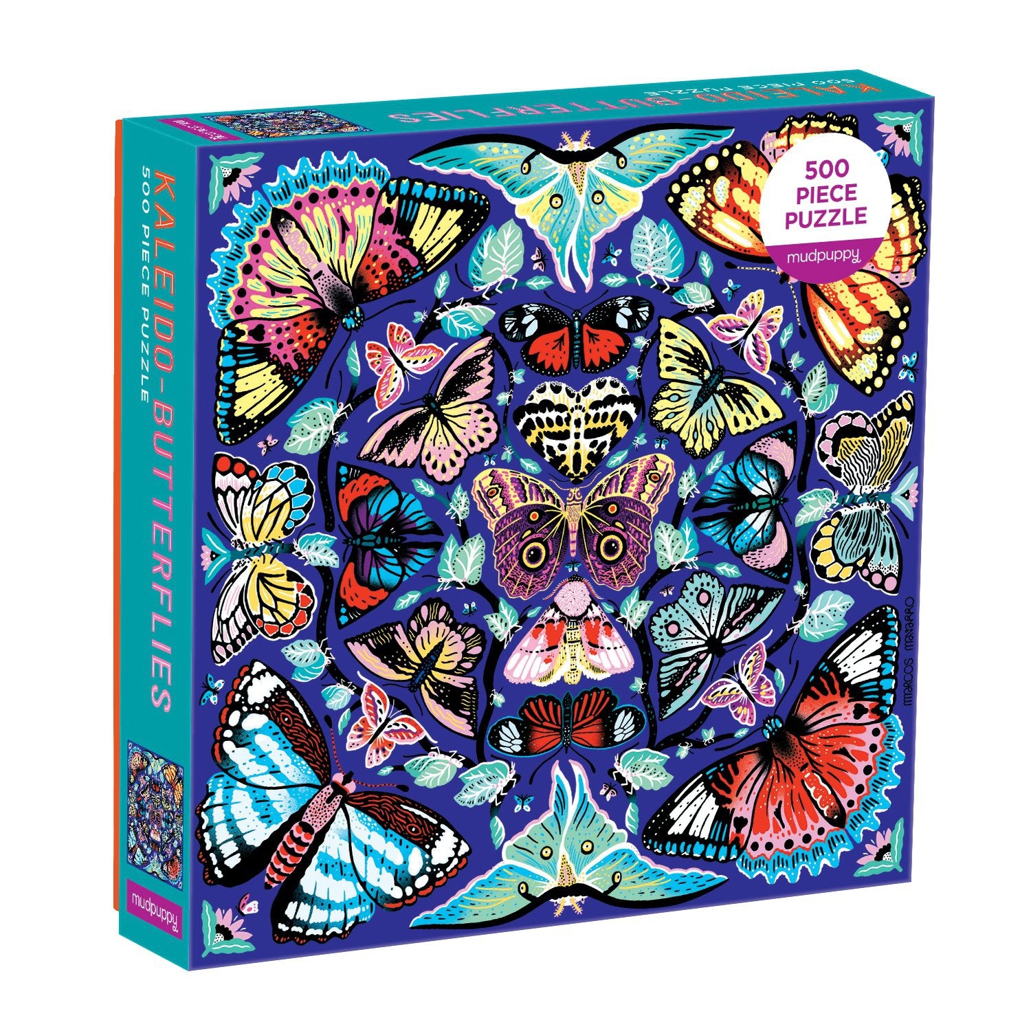 Puzzel Kaleido-vlinders, Mudpuppy