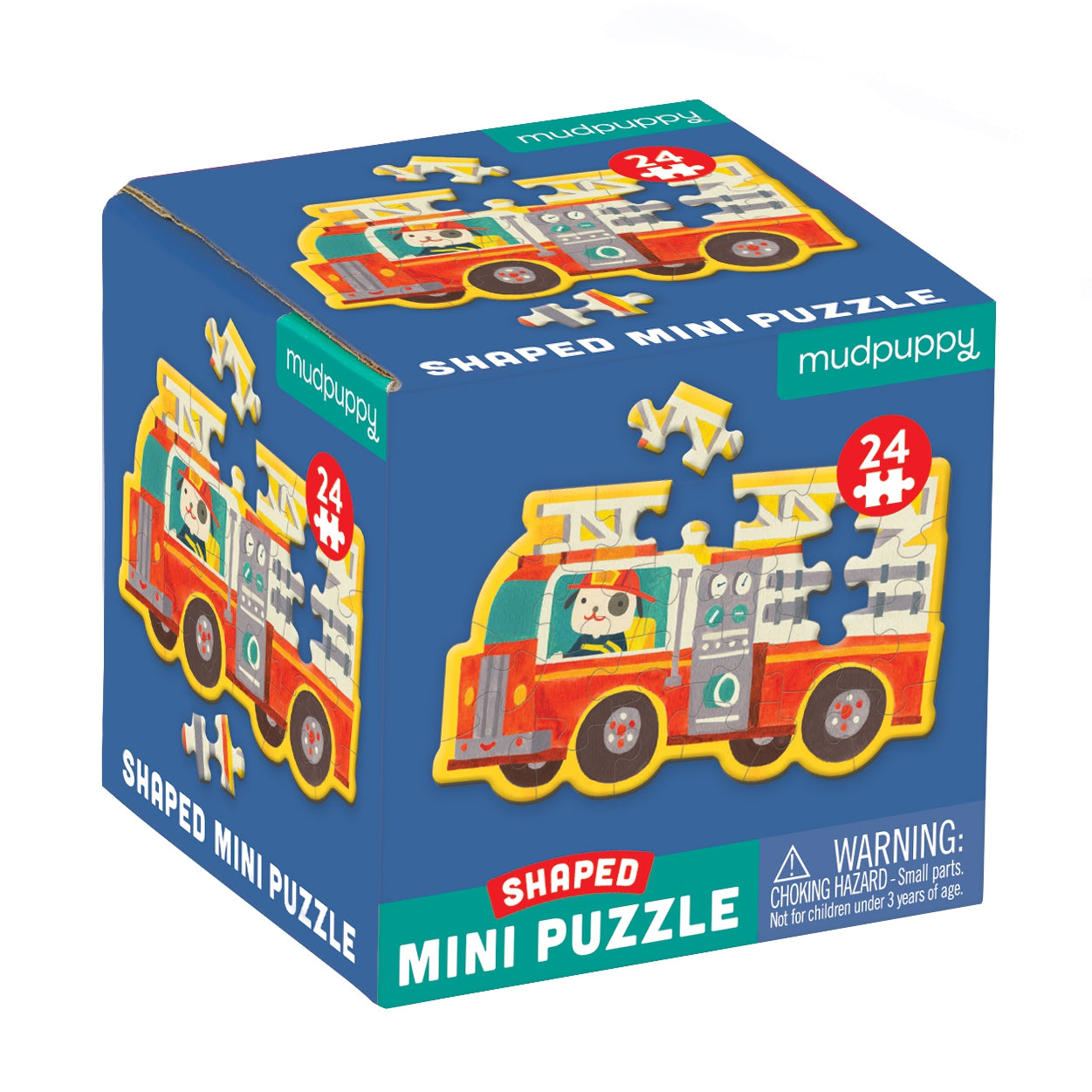 Fire truck vormpuzzel 24 st, Mudpuppy