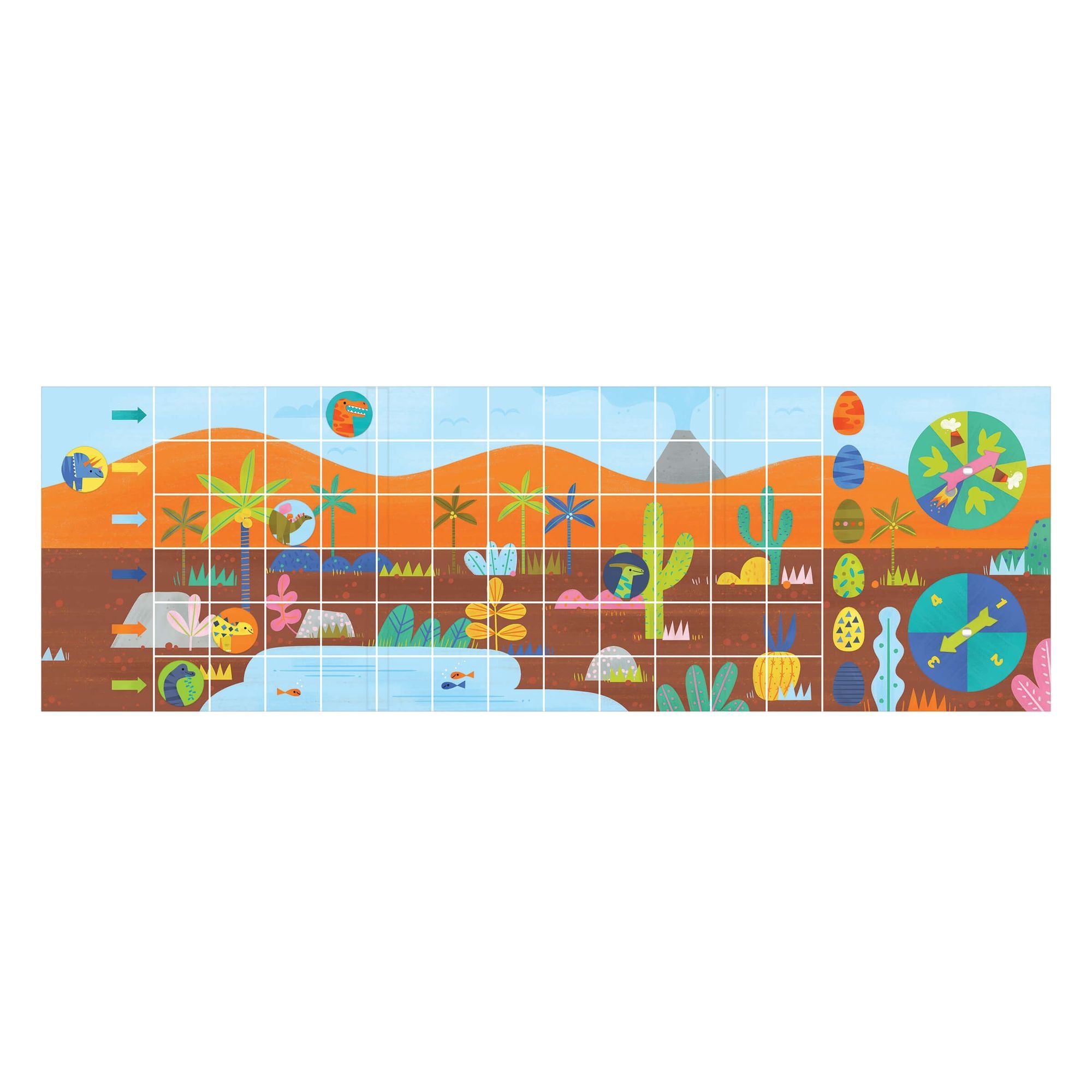 Lets Go, Dino's magnetisch bordspel, Mudpuppy