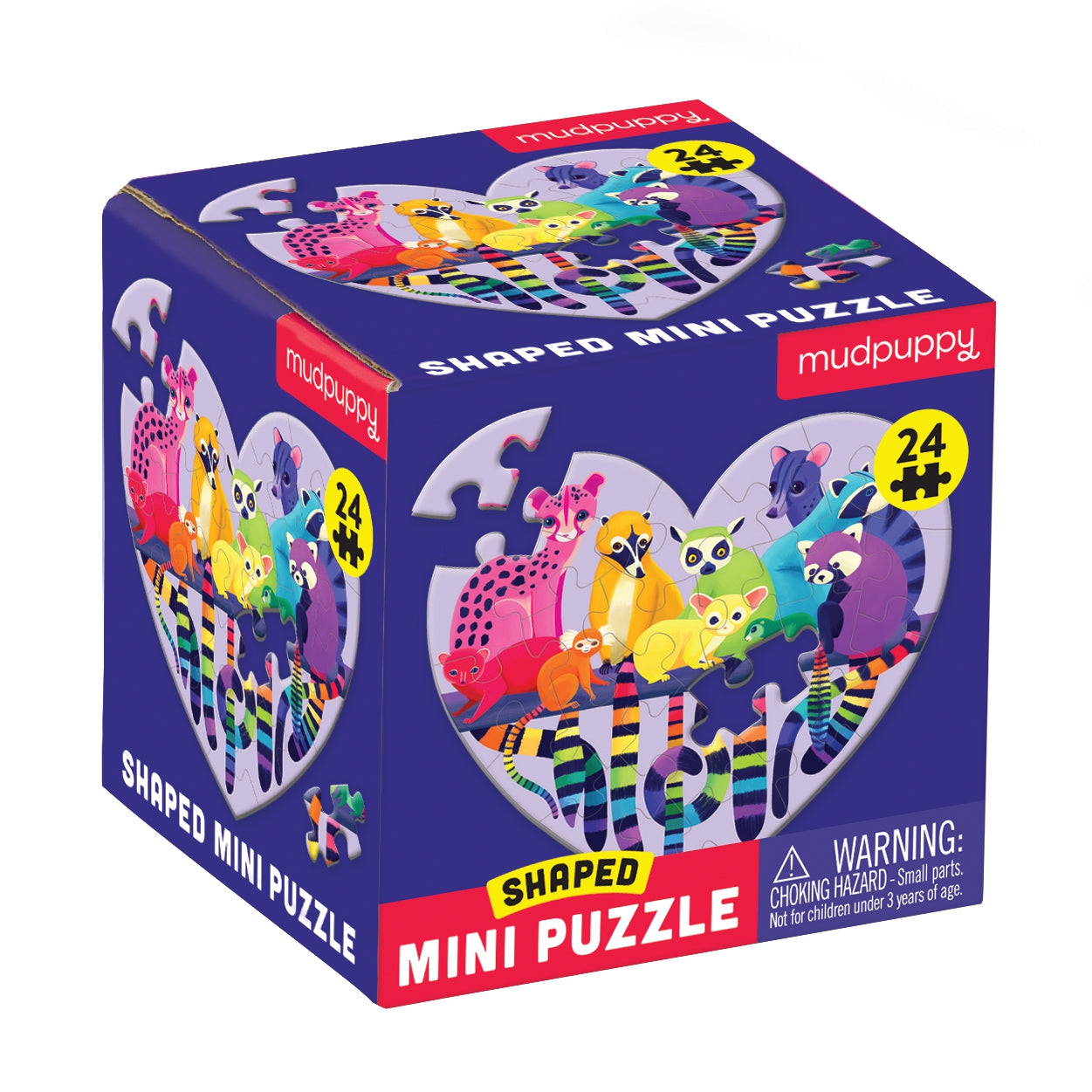 Love in the Wild vormpuzzel 24 st, Mudpuppy