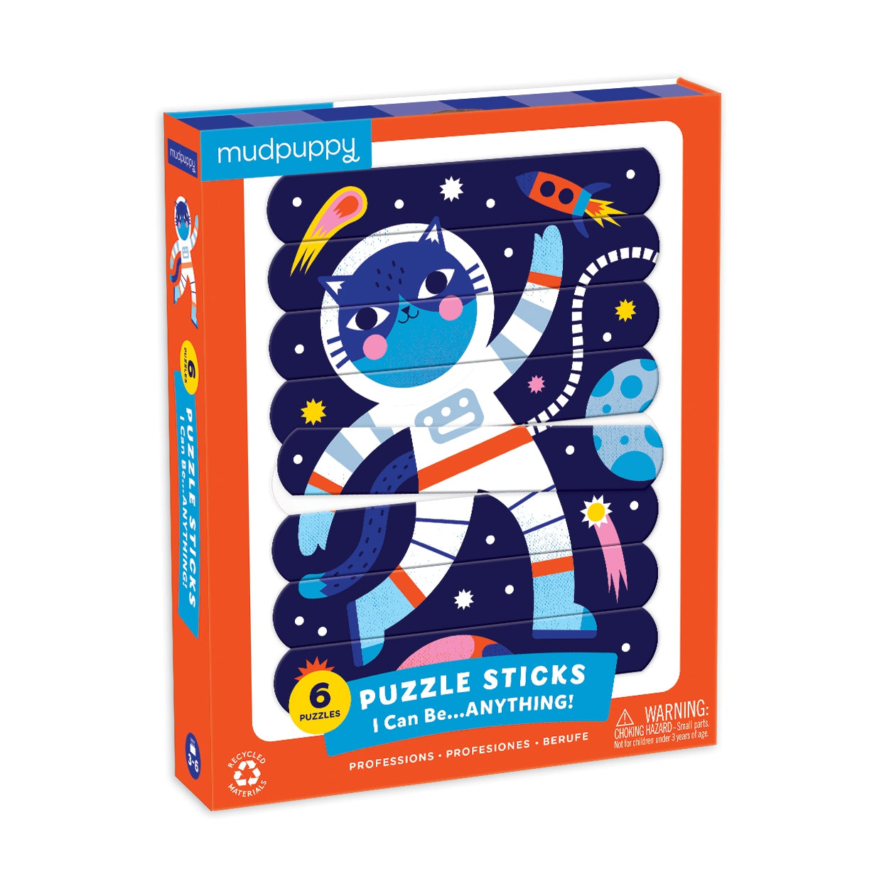 Puzzel sticks I can be anything, Mudpuppy