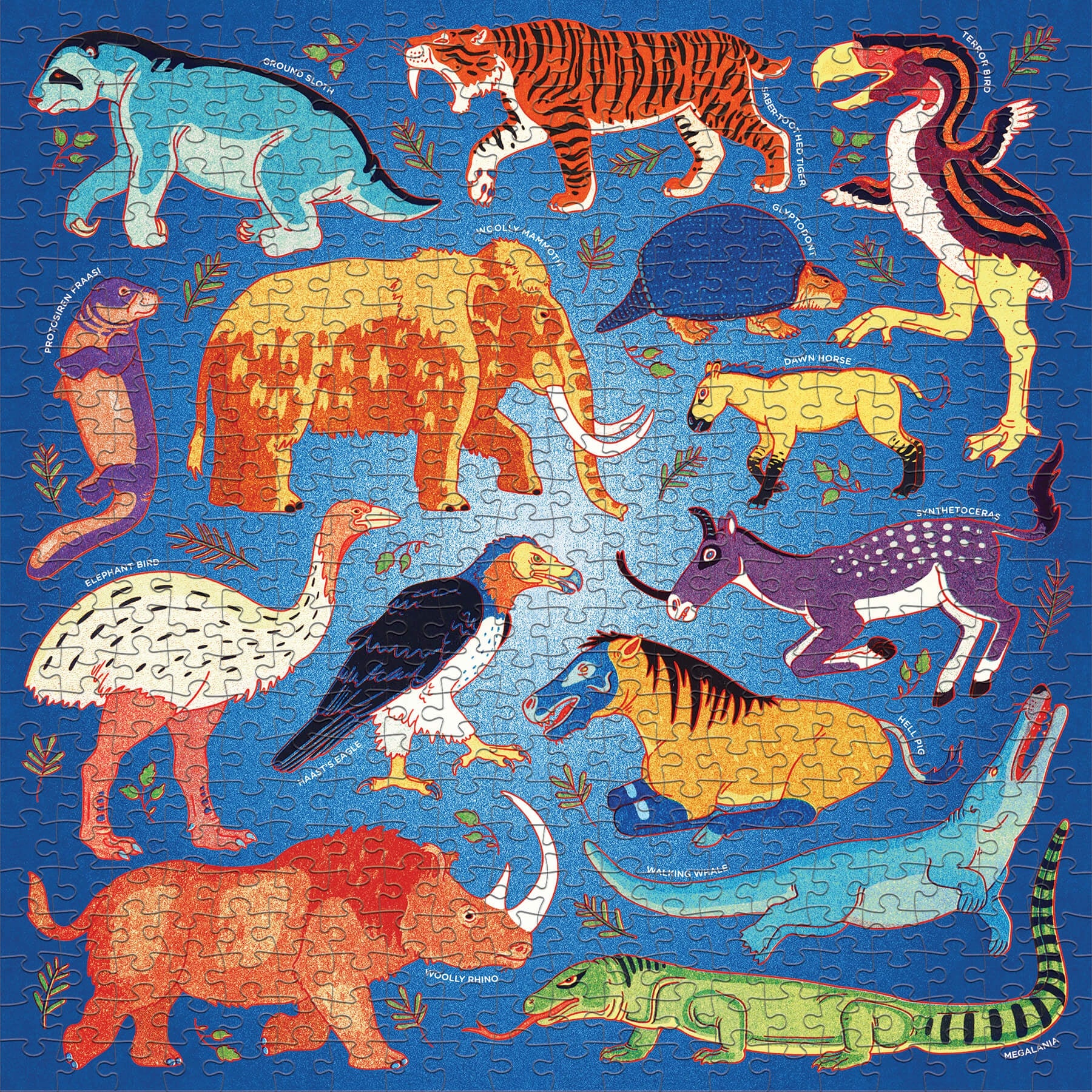 Puzzel Prehistorische Dieren, Mudpuppy