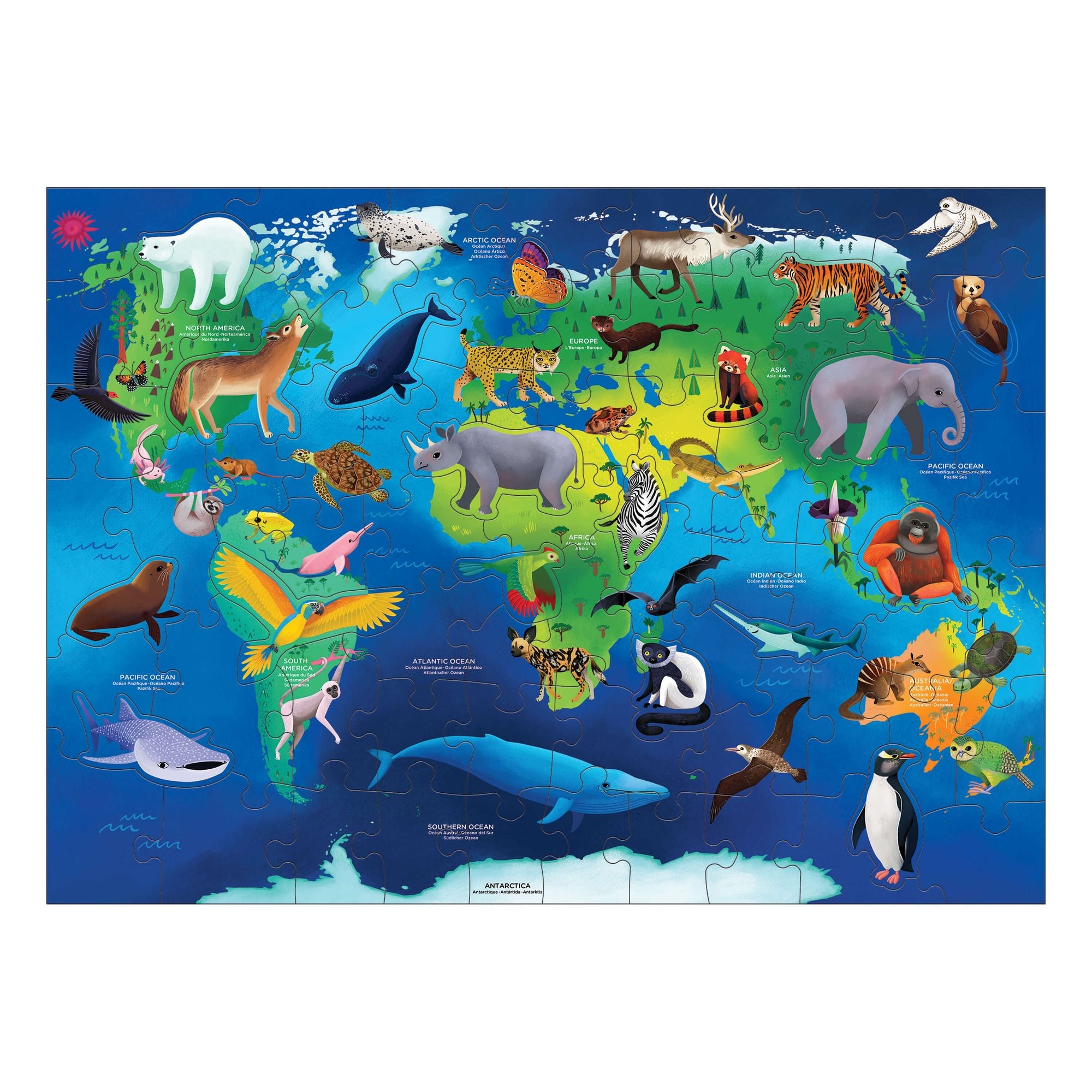 Bedreigde diersoorten puzzel 80 stukken, Mudpuppy