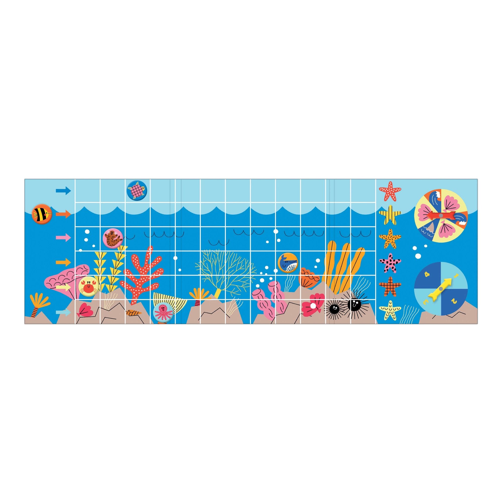 Let's take a swim magnetisch bordspel, Mudpuppy