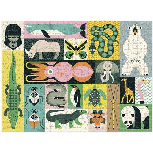 Familiepuzzel Reuzendieren 500 st, Crocodile Creek