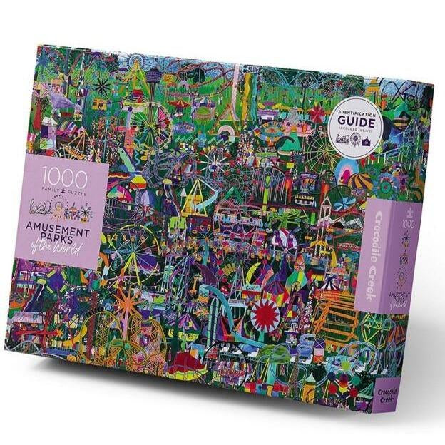 Puzzel Pretparken van de Wereld 1000 st, Crocodile Creek