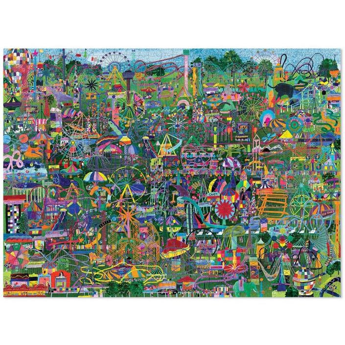 Puzzel Pretparken van de Wereld 1000 st, Crocodile Creek