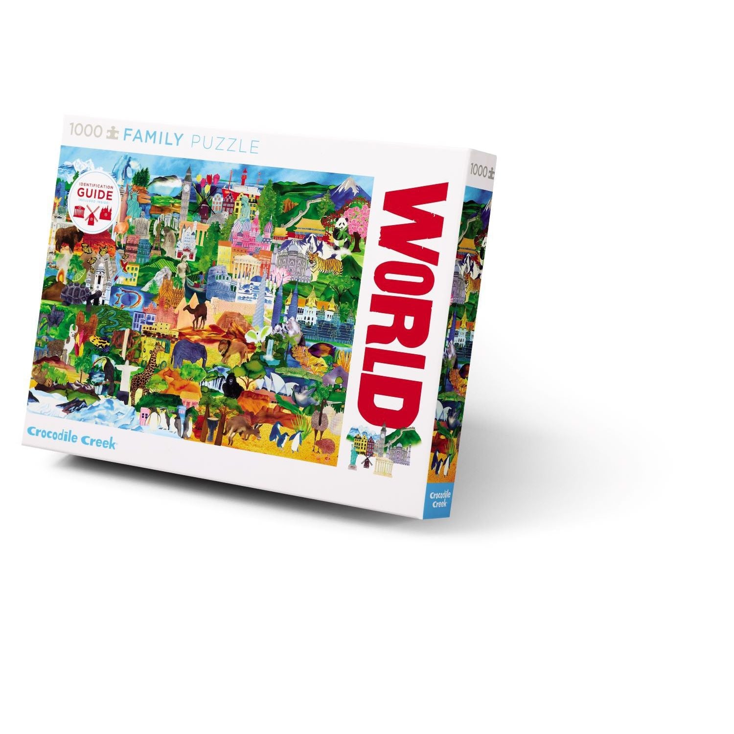 Puzzel De Wereld 1000 st, Crocodile Creek