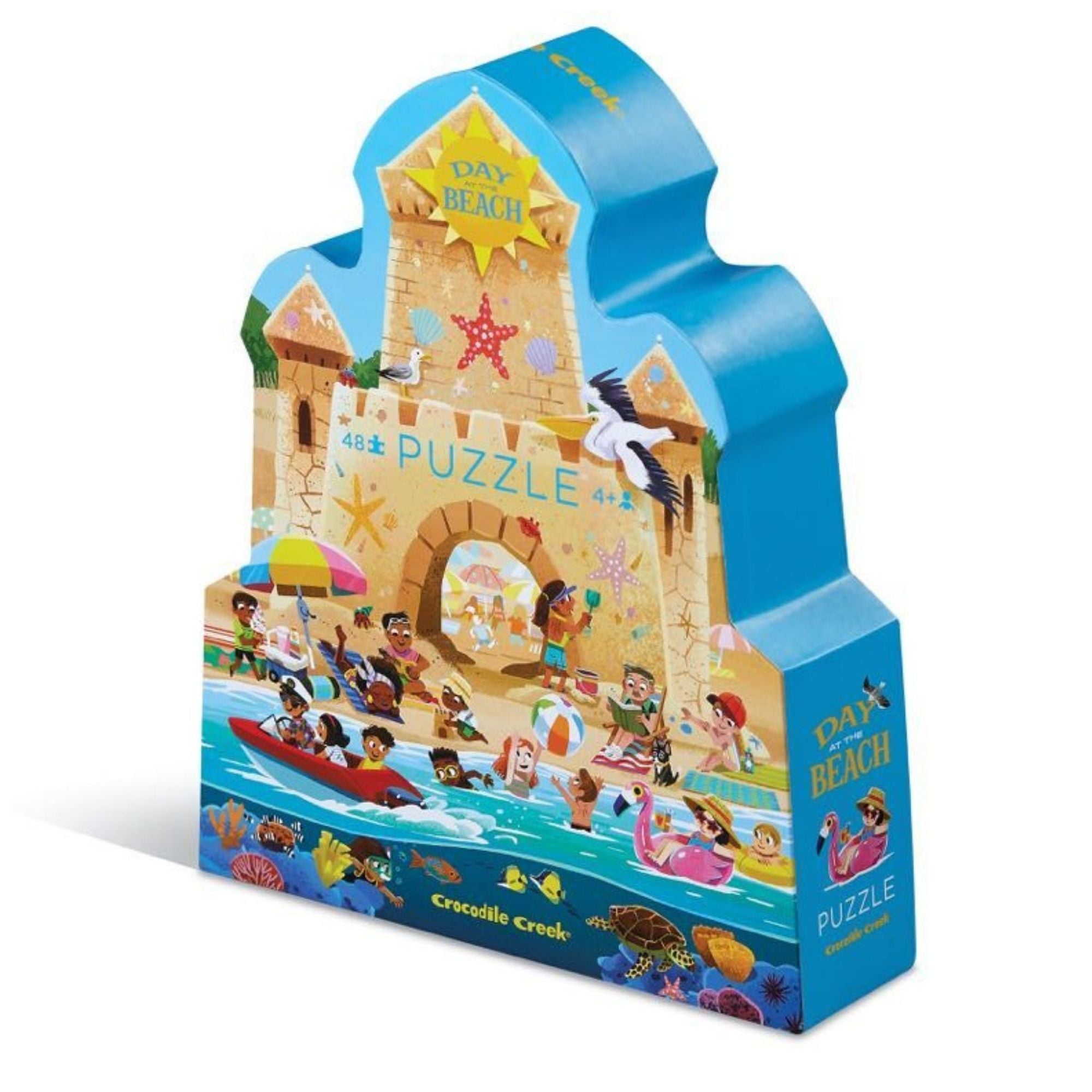 Day at the Beach puzzel 48 st, Crocodile Creek