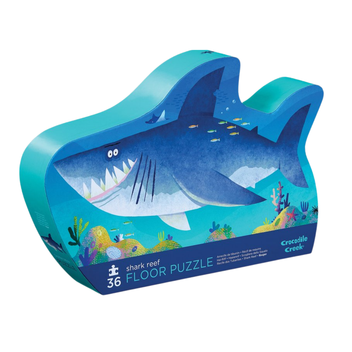 Vloerpuzzel Haaien 36 st, Crocodile Creek