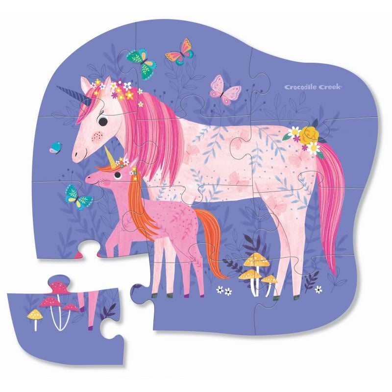 Puzzel Unicorn Magic 12 st, Crocodile Creek