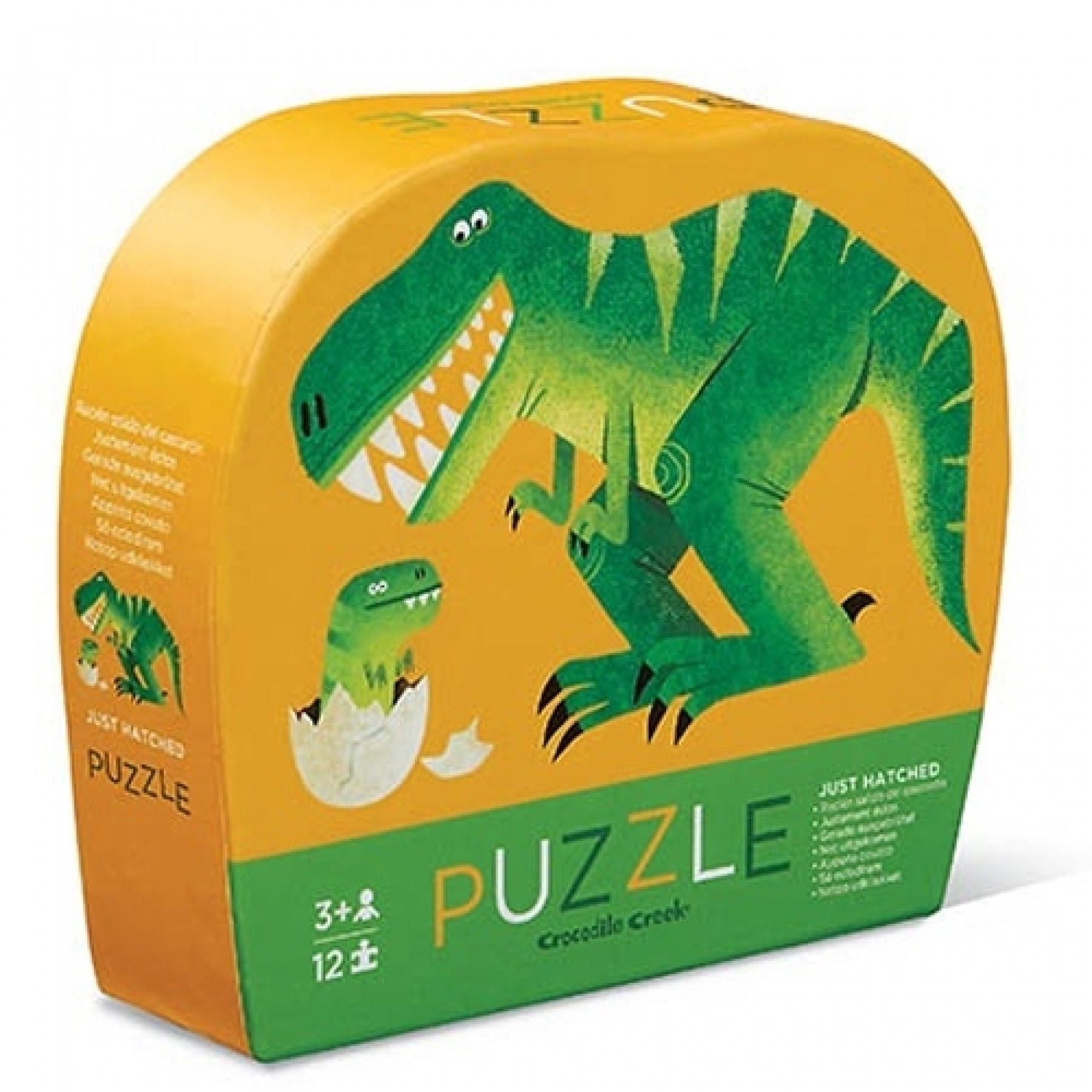 Puzzel dino 12 st, Crocodile Creek