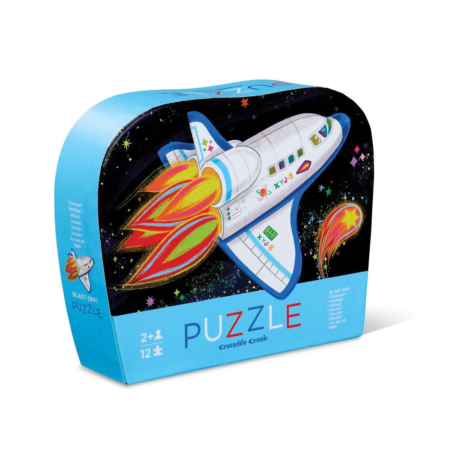 Puzzel Space Shuttle 12 st, Crocodile Creek