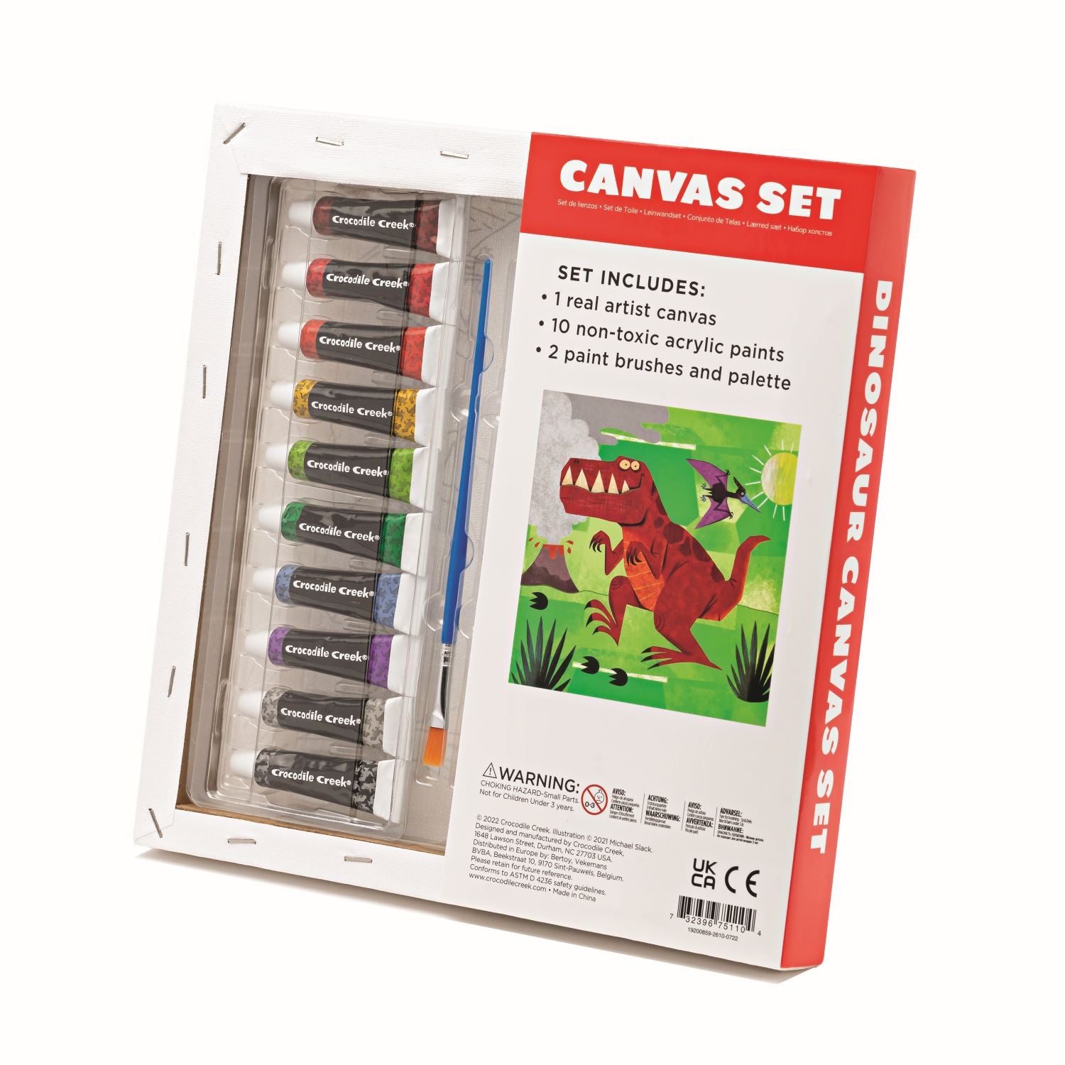Canvas Dinosaurus, Crocodile Creek