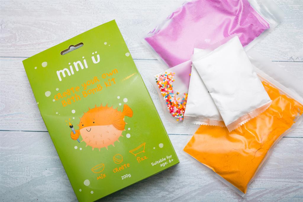 Mini ü - Maak Je Eigen Badbruisbal Kit, Mini U