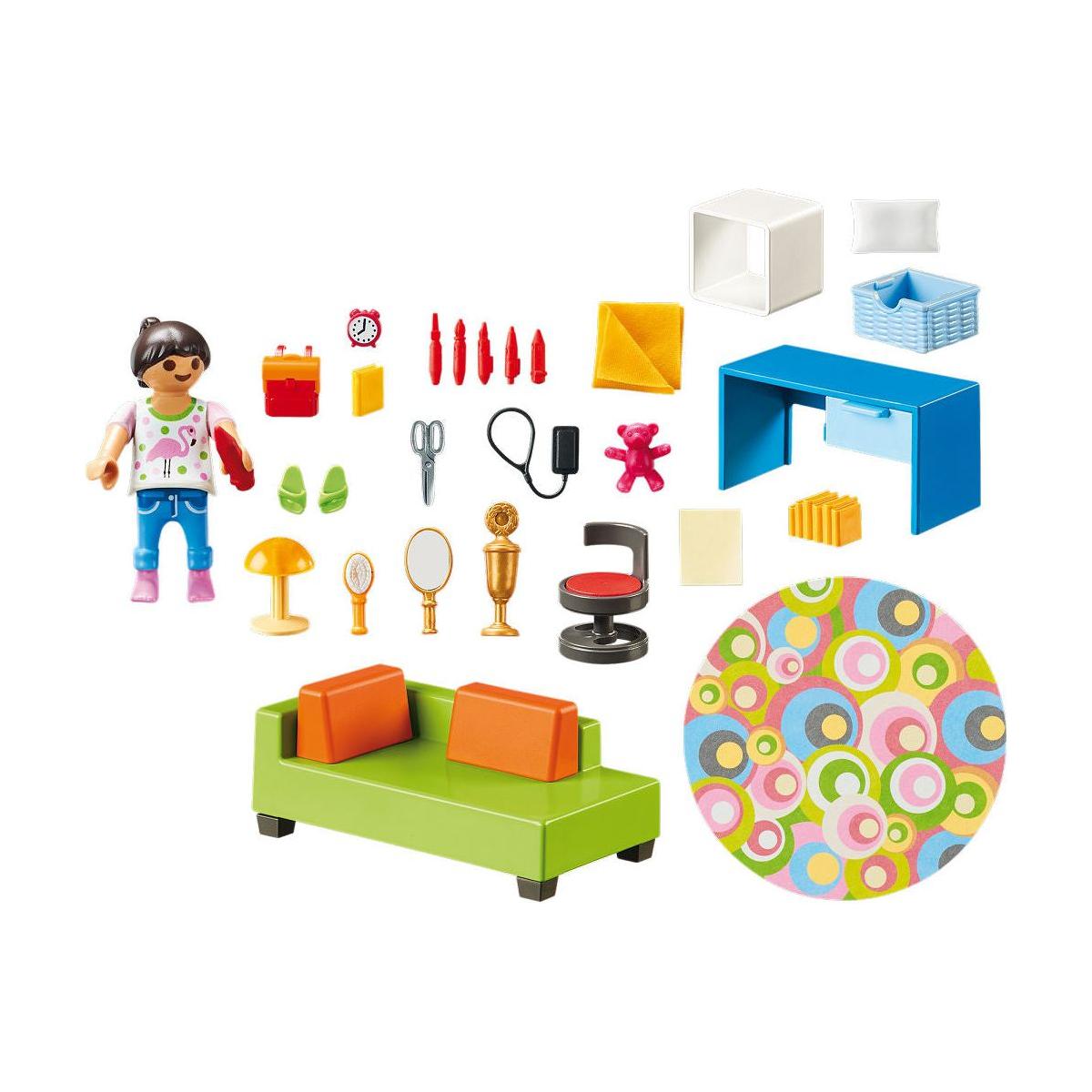 Playmobil Dollhouse Kinderkamer met bedbank