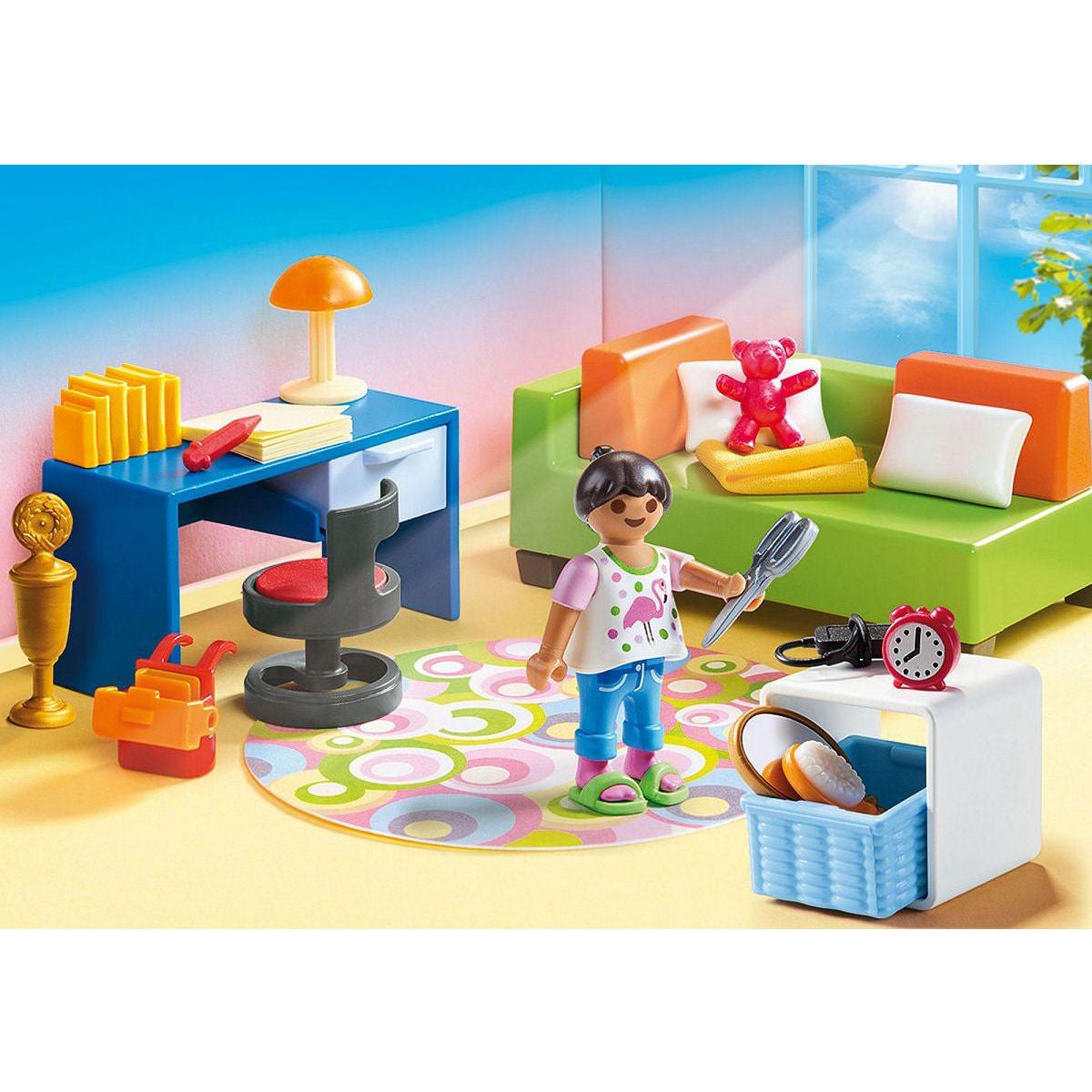 Playmobil Dollhouse Kinderkamer met bedbank