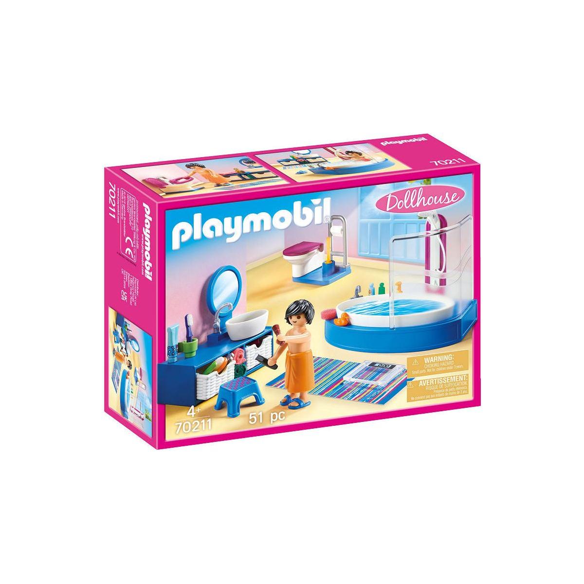 Playmobil Dollhouse Badkamer met ligbad