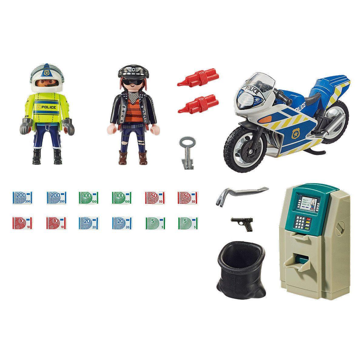 Playmobil Action Heroes Politiemotor: achtervolging