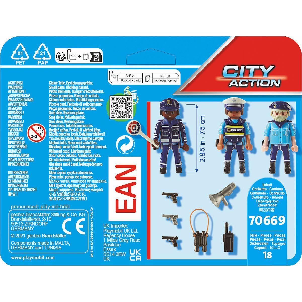 Playmobil City Action Figurenset politie