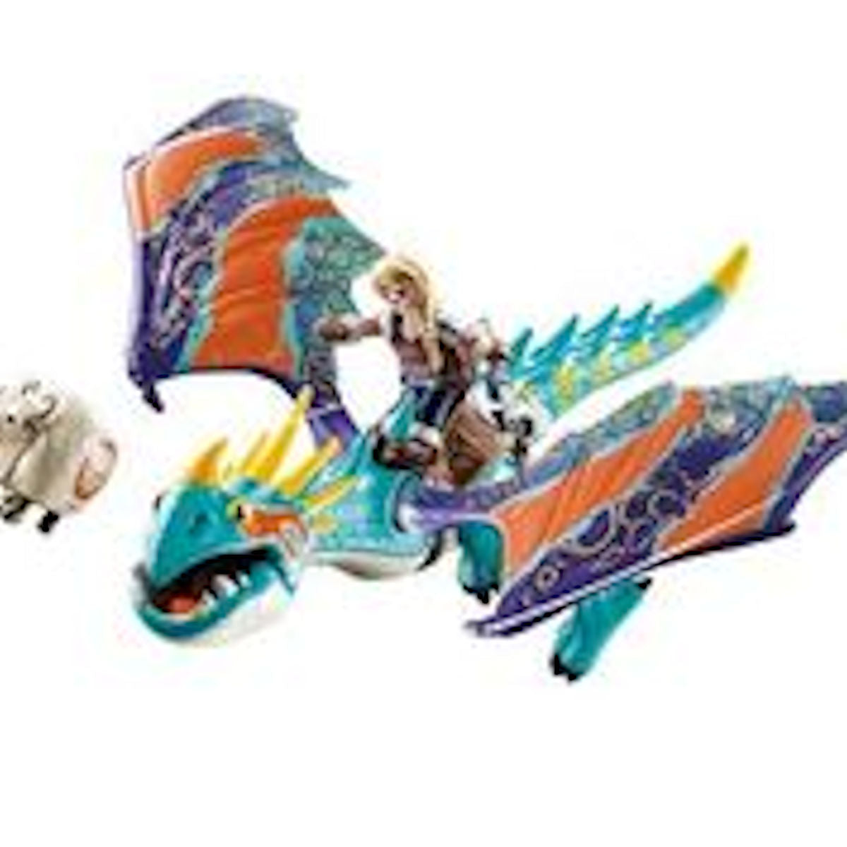 Playmobil Dragon Racing Vissenboot en Speknekje