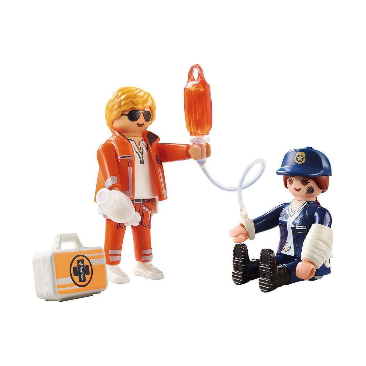Playmobil DuoPack spoedarts en politieagente