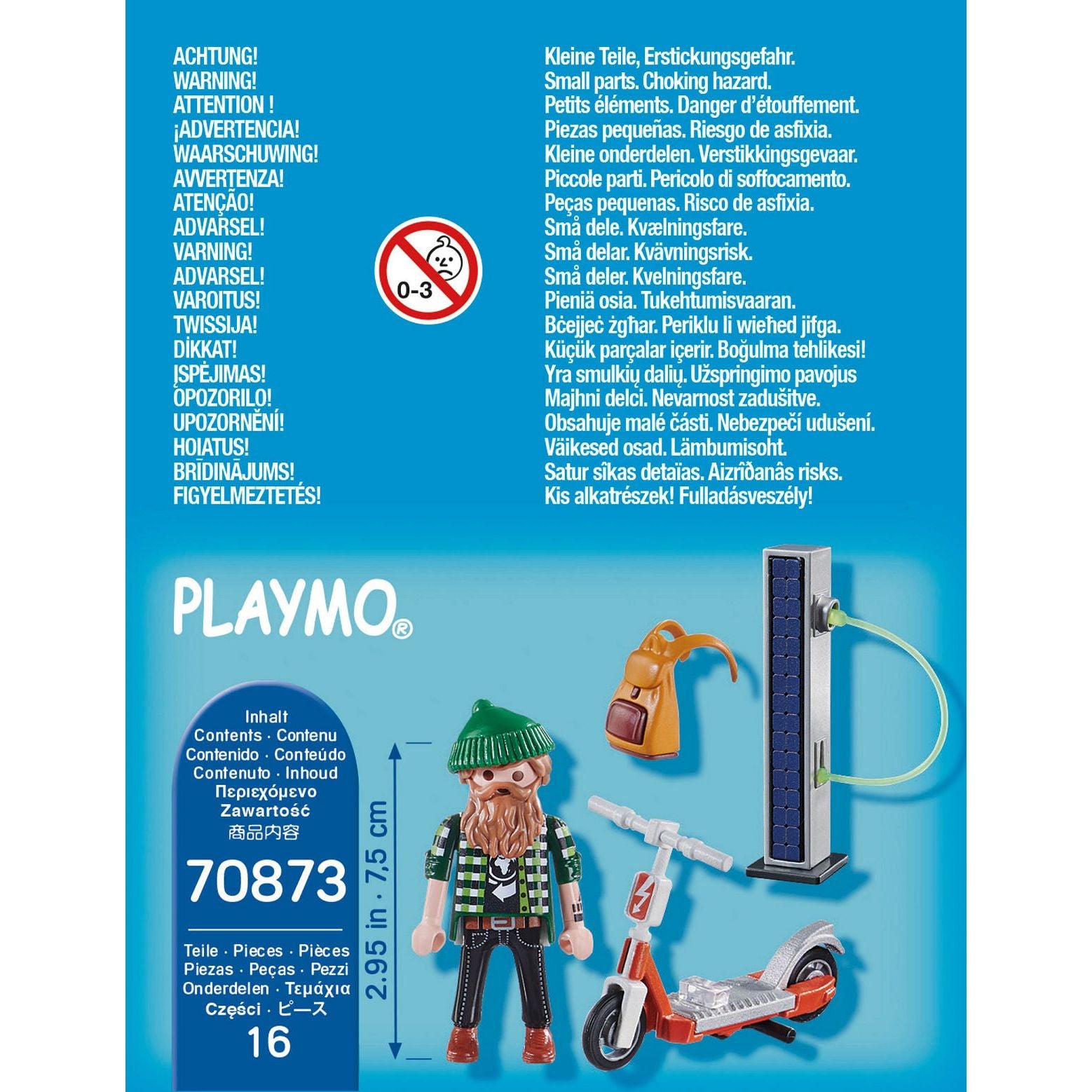 Playmobil Special Plus Hipster met e-scooter